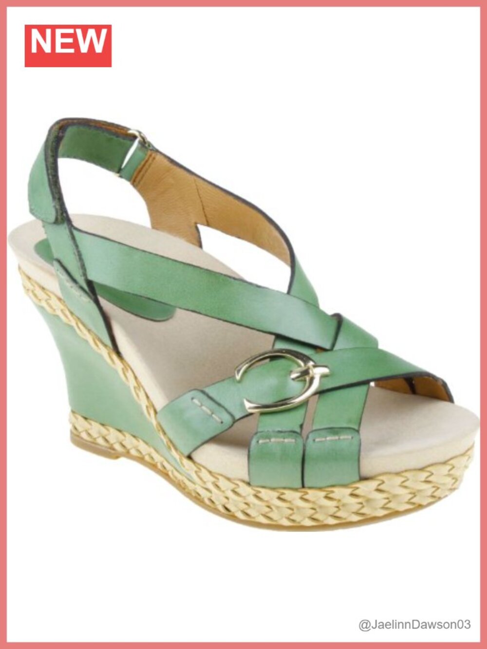 Earthies Sardinia Slingback Wedge Sandals - Premium Leather Slip-Ons